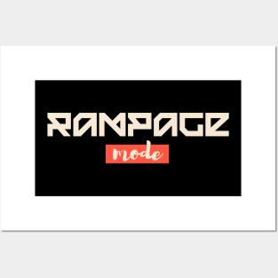 Rampage Mode Posters and Art